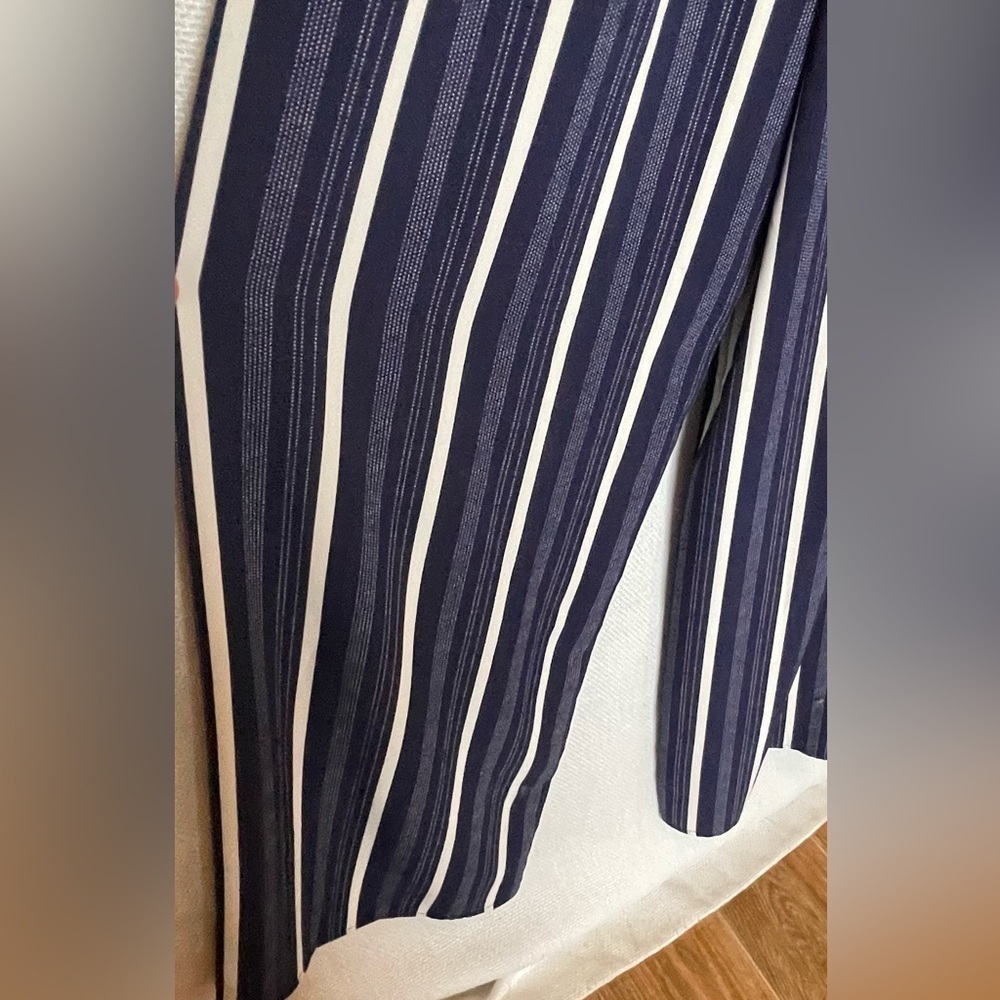 Monteau navy and cream jumpsuit - Picture 5 of 5
